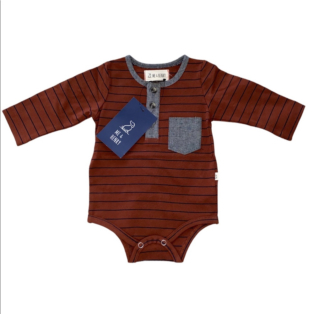 Me & Henry LS Onesie